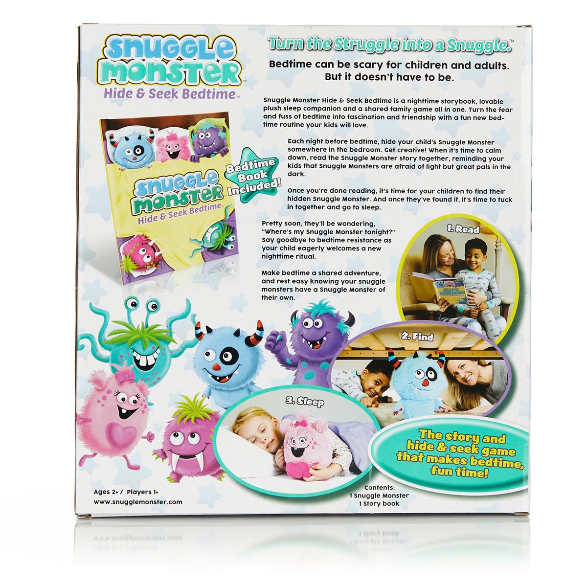 Continuum Games Purple Snuggle Monster Hide & Seek Bedtime