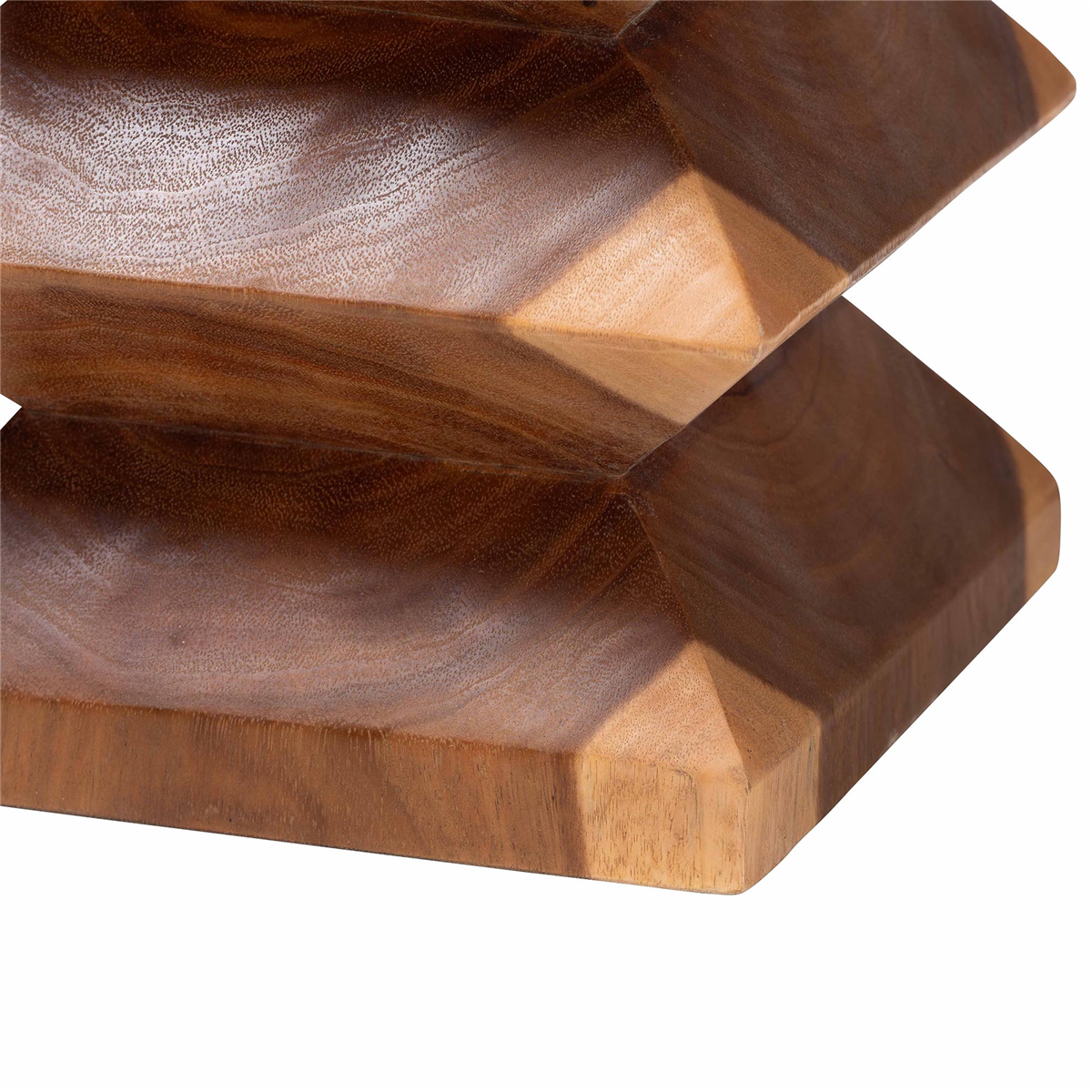 bali & pari Malati Solid Suar Wood End Table