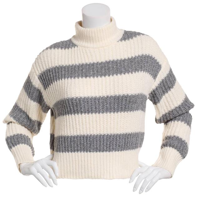 Juniors Pink Rose Rugby Sweater