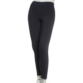 Womens HUE® Wide Waistband Blackout Cotton Leggings