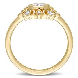 Diamond Classics™ 14kt. Gold 1/4ctw. Diamond Cluster Ring
