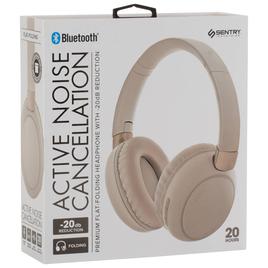 Sentry Active Noise Cancellation Round Headphones - Sand