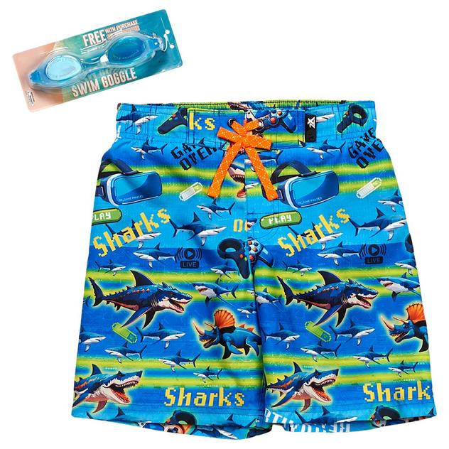 Boys (8-20) ZeroXposur Gamer Board Shorts & Goggles
