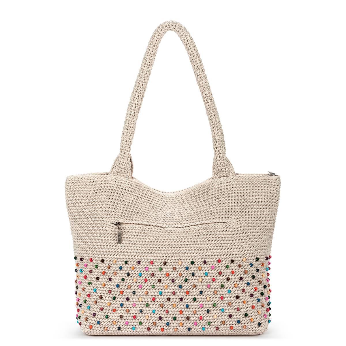 The Sak Gen Carry All Tote - Ecru Multi Beads
