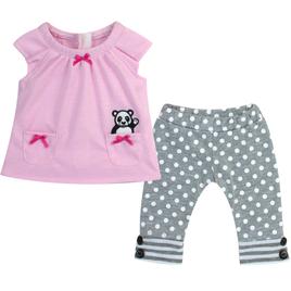 Sophia's® 3pc. Panda Hooded Sweatshirt &amp; Leggings Set