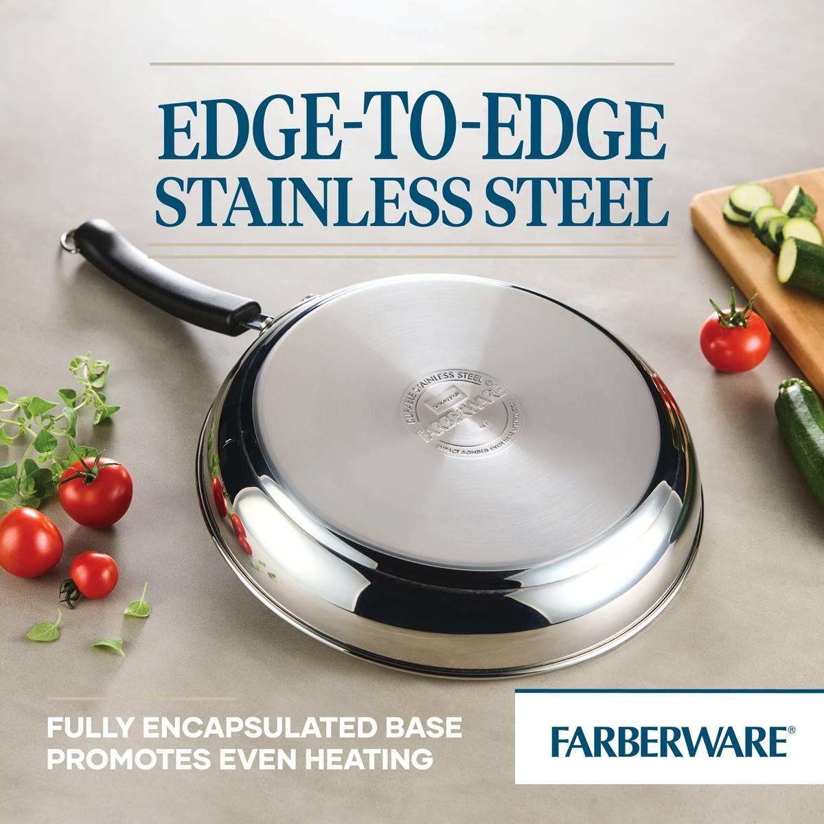 Farberware® Brilliance Stainless Steel 12.25in. Frying Pan