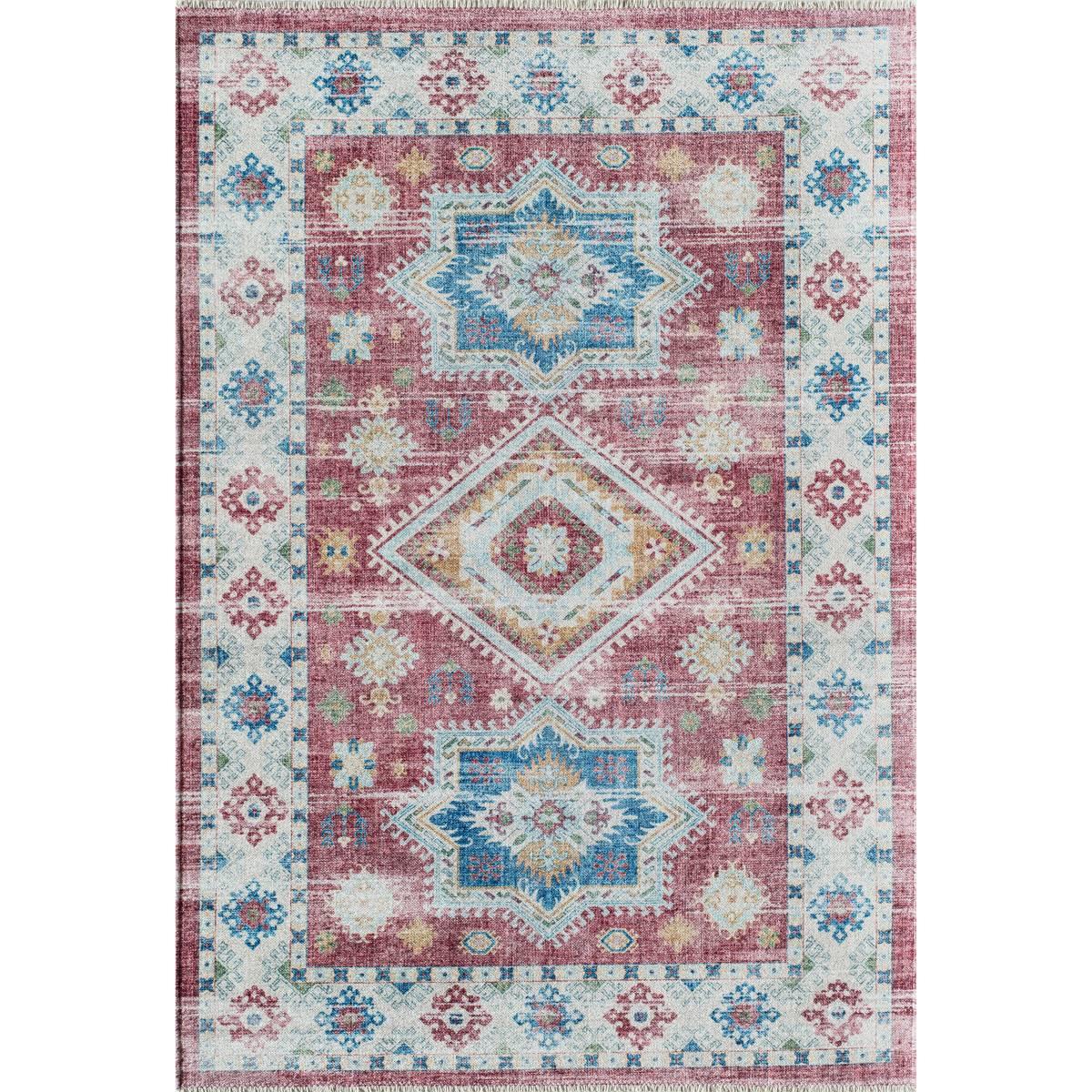 Rugs America(tm) Iggi Righteous Rosie Transitional Vintage Area Rug