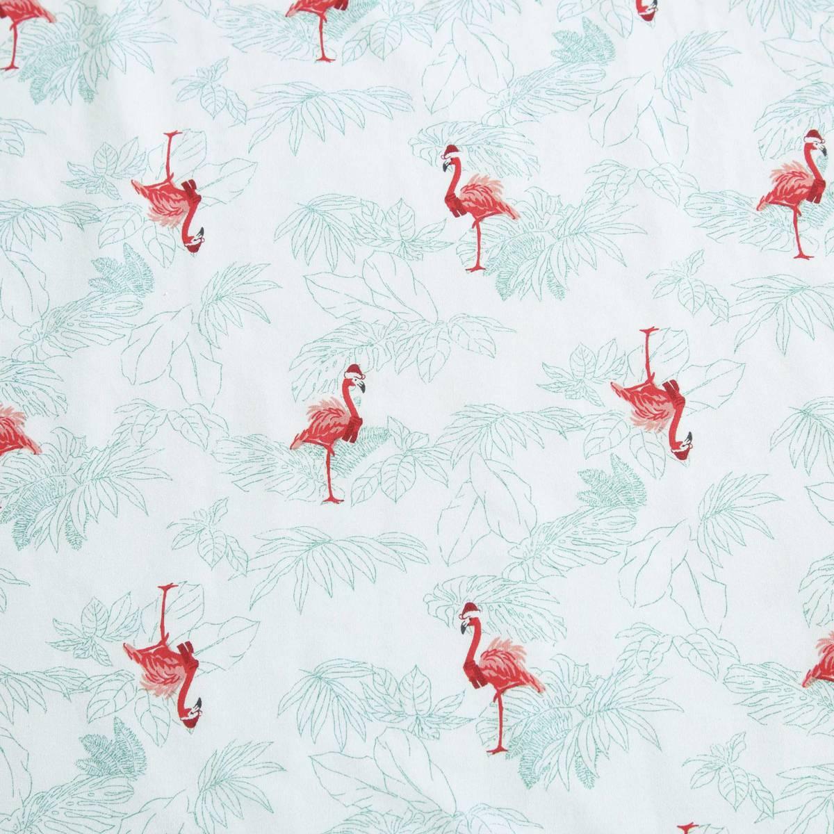 Tommy Bahama Flamingo Santa 200TC 4pc. Sheet Set