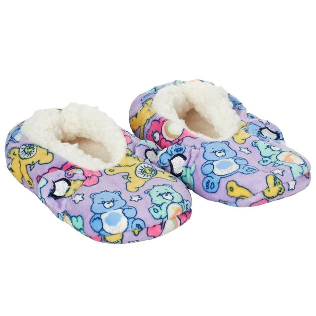 Womens Fuzzy Babba Care Bears Slipper Socks