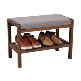 eccostyle(tm) Solid Bamboo Padded Bench