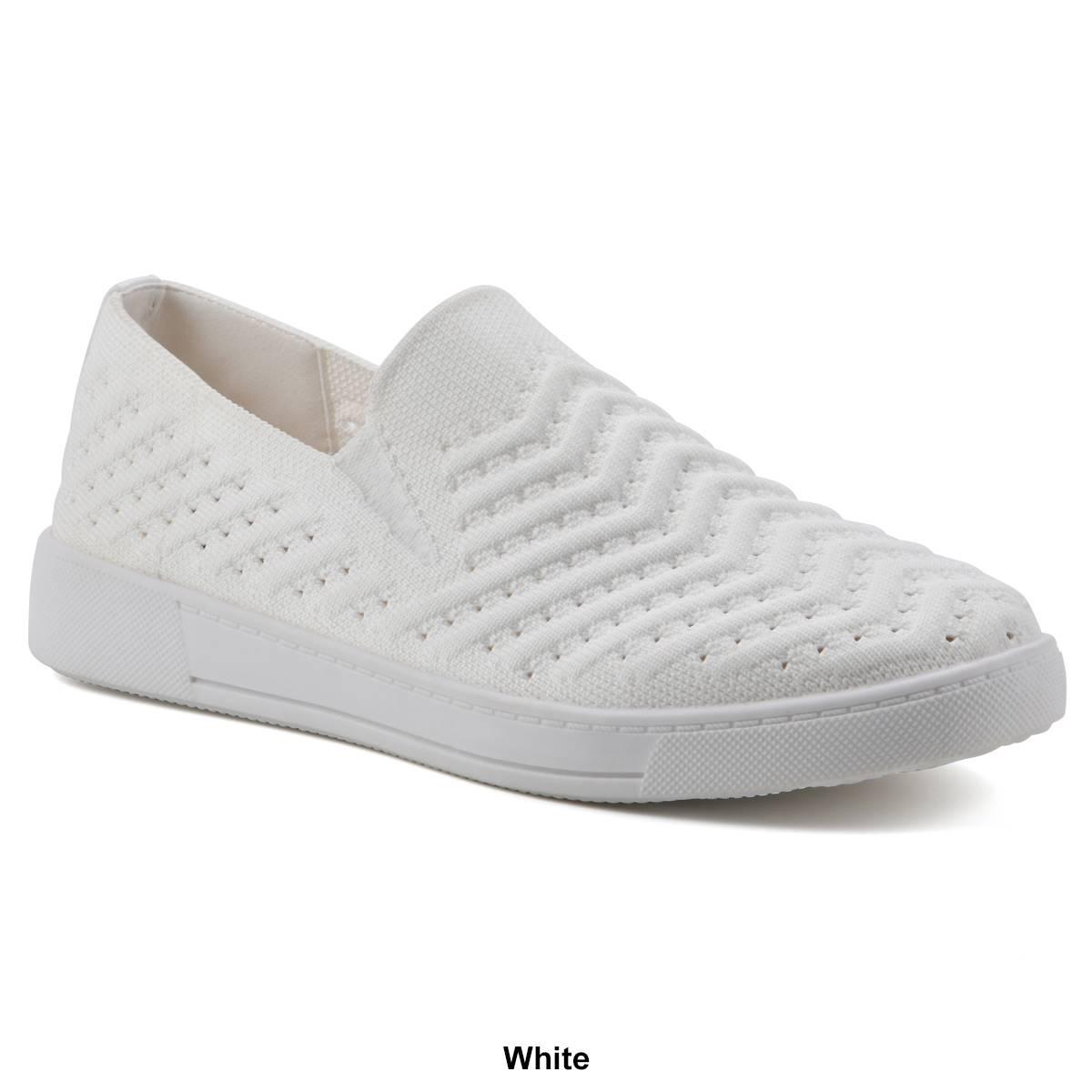 Womens White Mountain Courage Fashion Sneakers