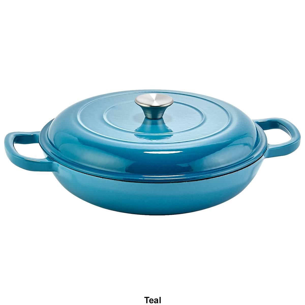 Healthy Living 3.75qt. Enamel Everyday Pan