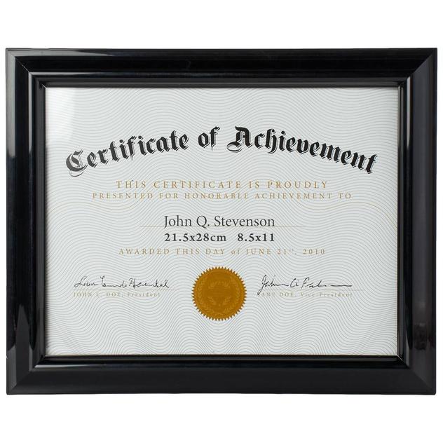 Black Frame - 8.5x11