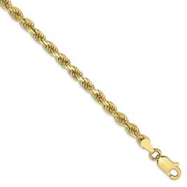 Gold Classics™ 10kt. Gold 3.5mm 9in. Ankle Bracelet