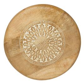 9th & Pike® Brown Wood Traditional Accent Table
