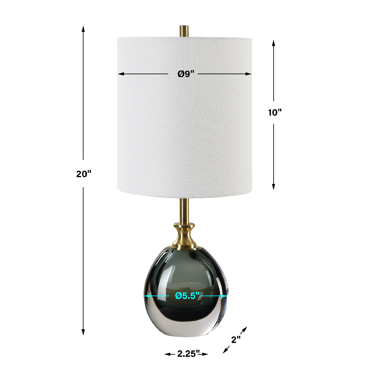 Uttermost Enigma Buffet Lamp