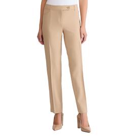 Womens Jones New York Duke Zip Front Slim Leg Bi-Stretch Pants