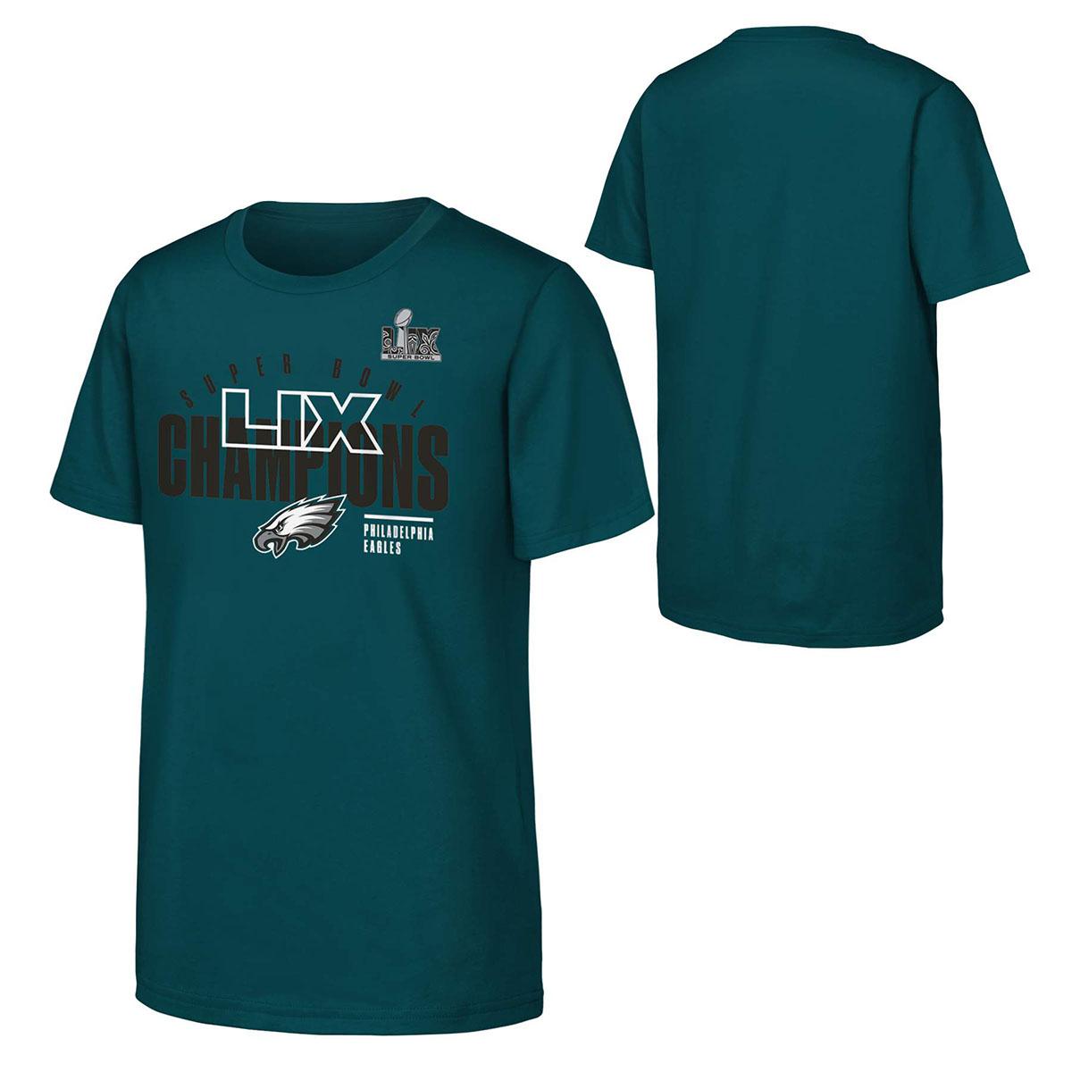 Boys (8-20) Philadelphia Eagles Champs Iconic Victory Tee
