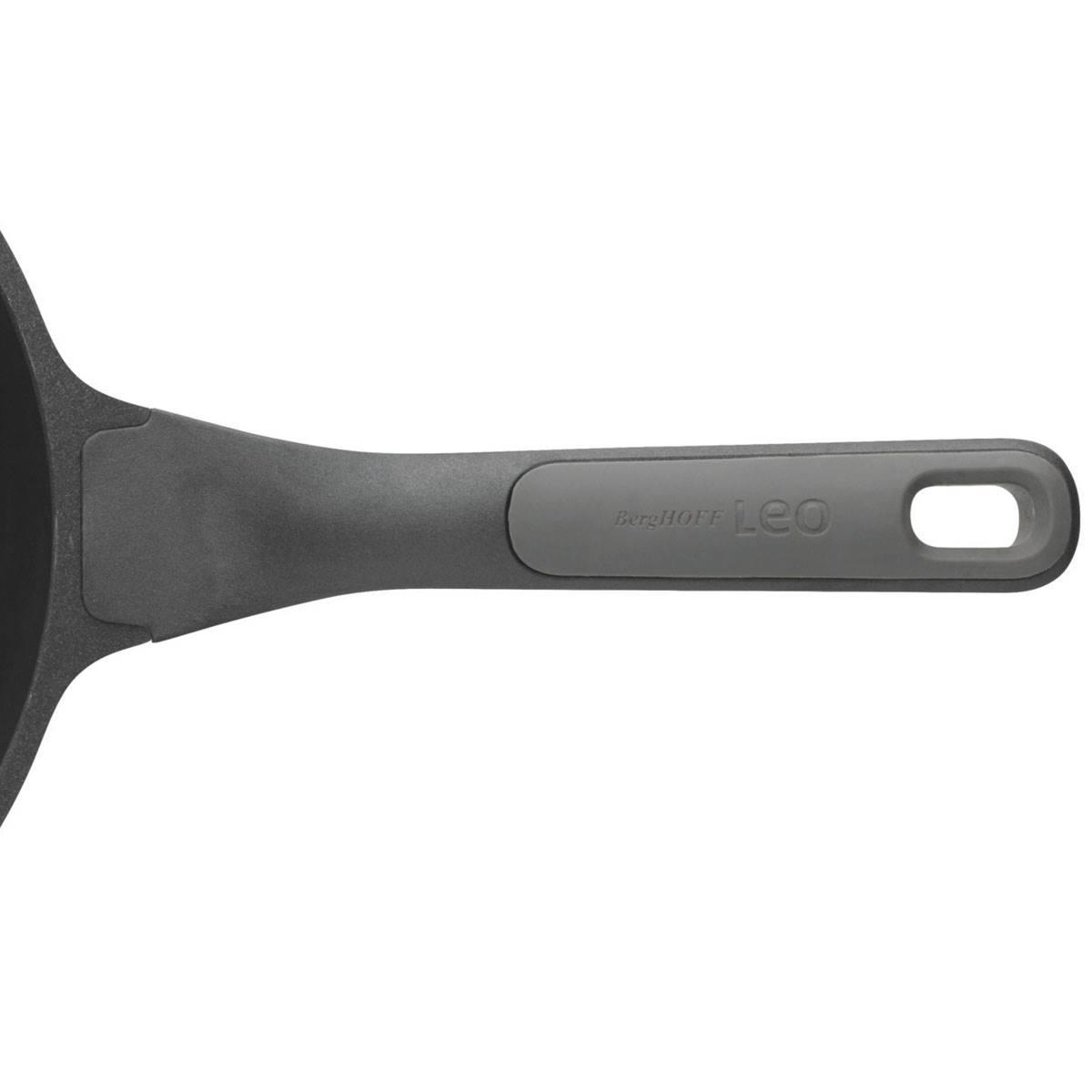 BergHOFF Stone+ Nonstick Ceramic 4.6qt. Wok Pan w/ Glass Lid