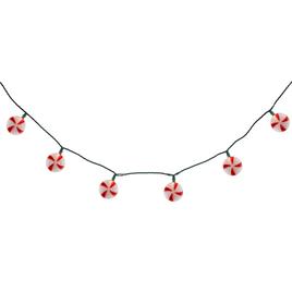 Northlight Seasonal 10ct. Peppermint Candies Christmas Lights
