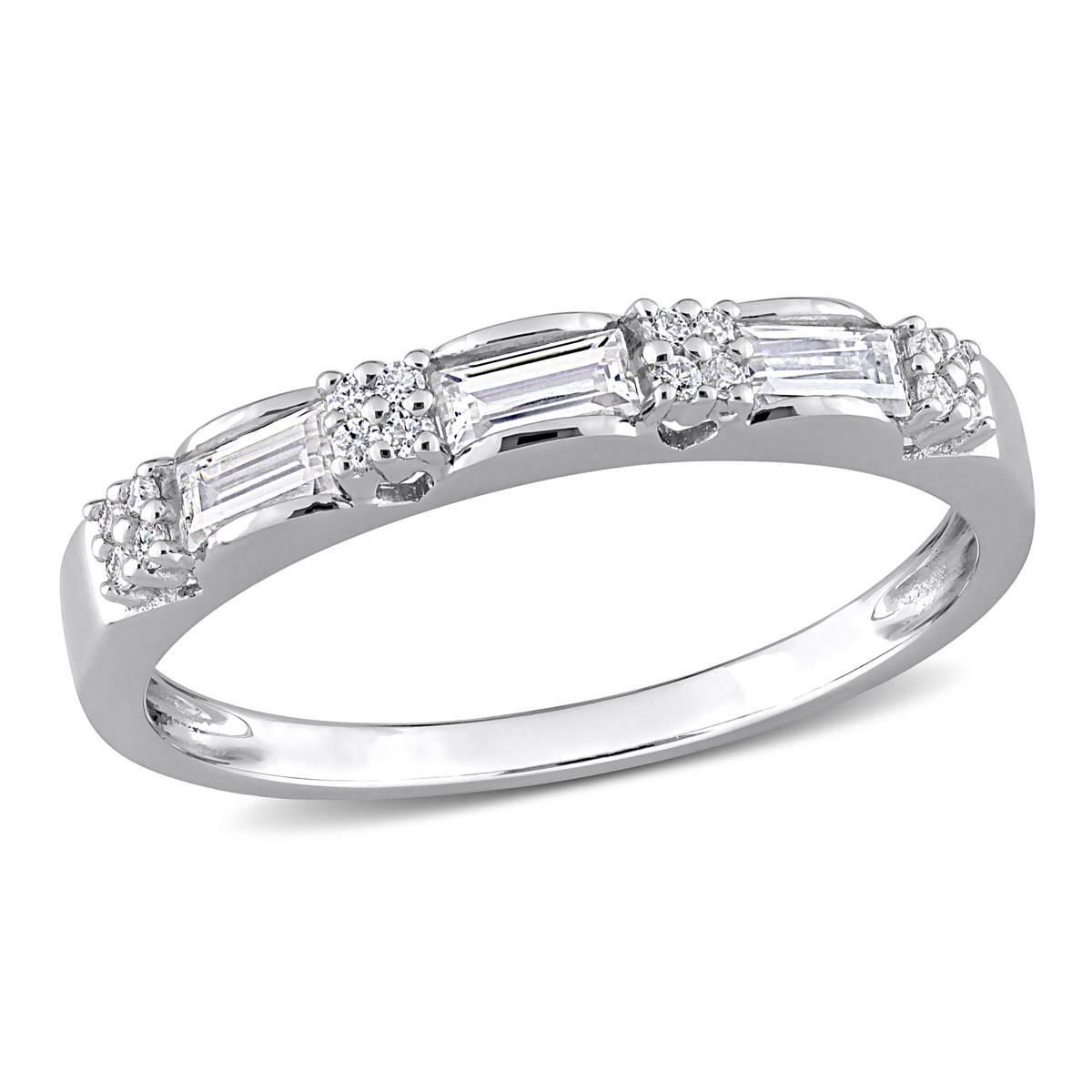 Gemstone Classics(tm) 2/5kt. Moissanite Baquette Ring