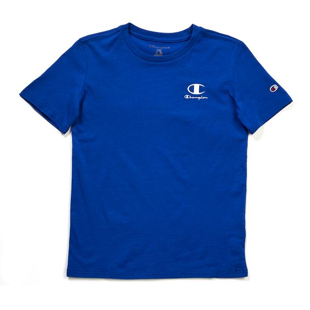 Boys (8-20) Champion® Left Chest Embroidery Logo Tee