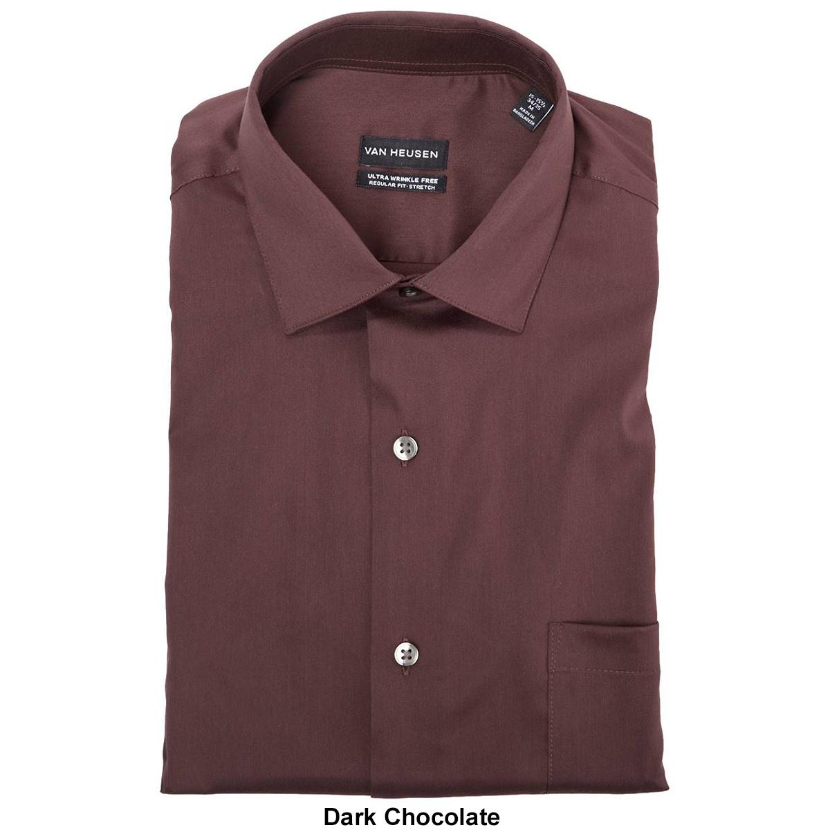 Mens Van Heusen® Ultra Wrinkle Free Regular Fit Dress Shirt