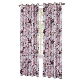 Achim Tranquil Floral Grommet Window Curtain Panel
