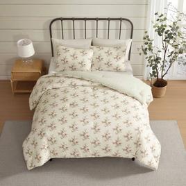 Laura Ashley Jessika Cotton Flannel Comforter Set