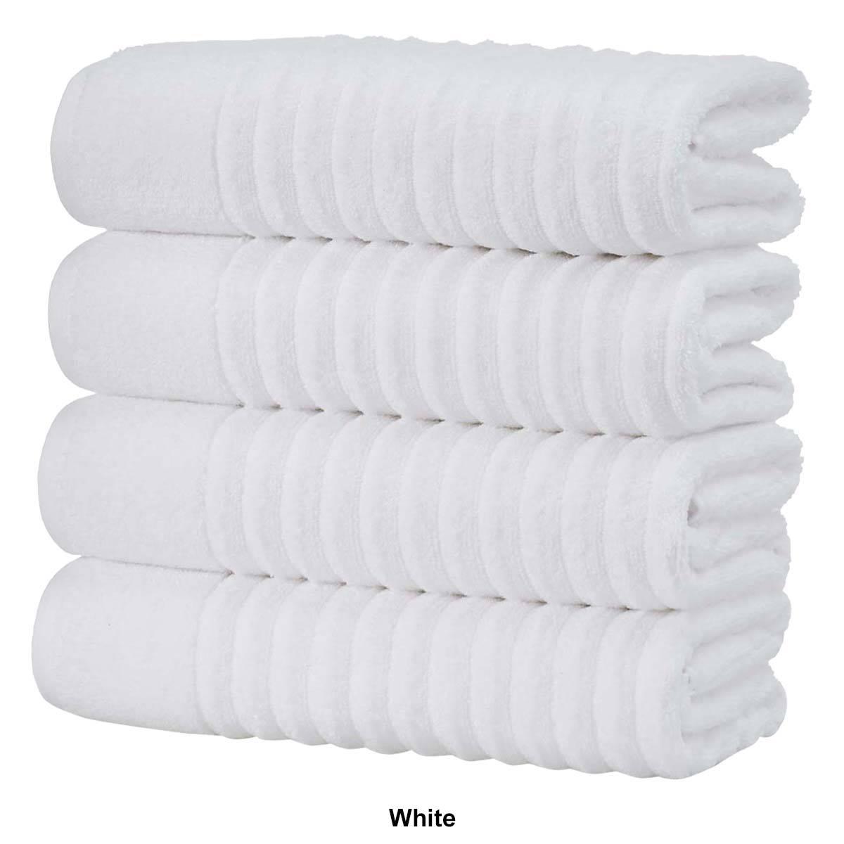 Freshfolds Karina 4pc. Combed Cotton Bath Towel Set