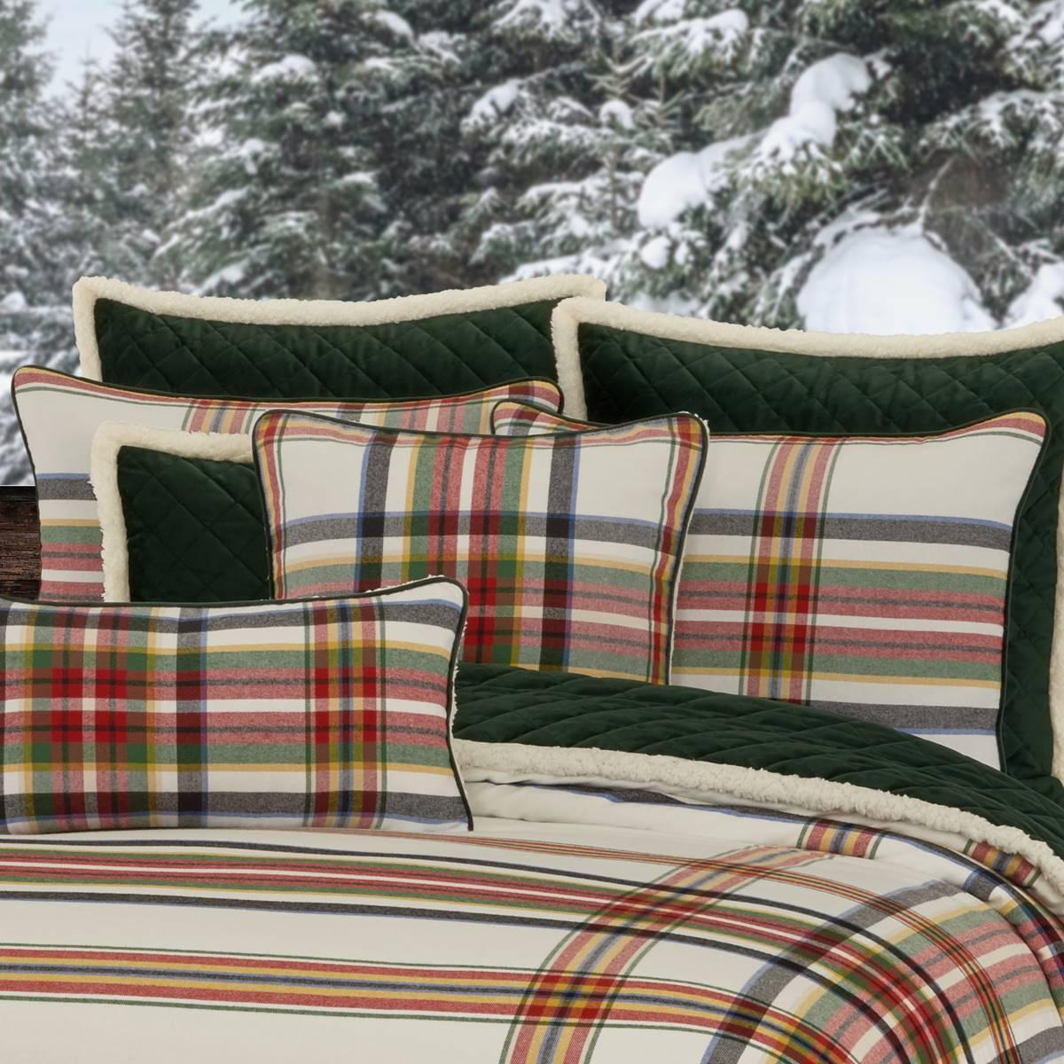 J. Queen New York Christopher Plaid Duvet Cover