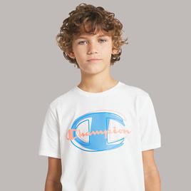 Boys 8-20 Champion Graphic Short Sleeve Tee - White
