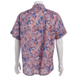 Mens IZOD® Chambray Button Down Shirt - Mauve Glow