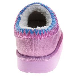 Little Girls Disney™ Cozy Stitch & Angel Plush Lined Slippers