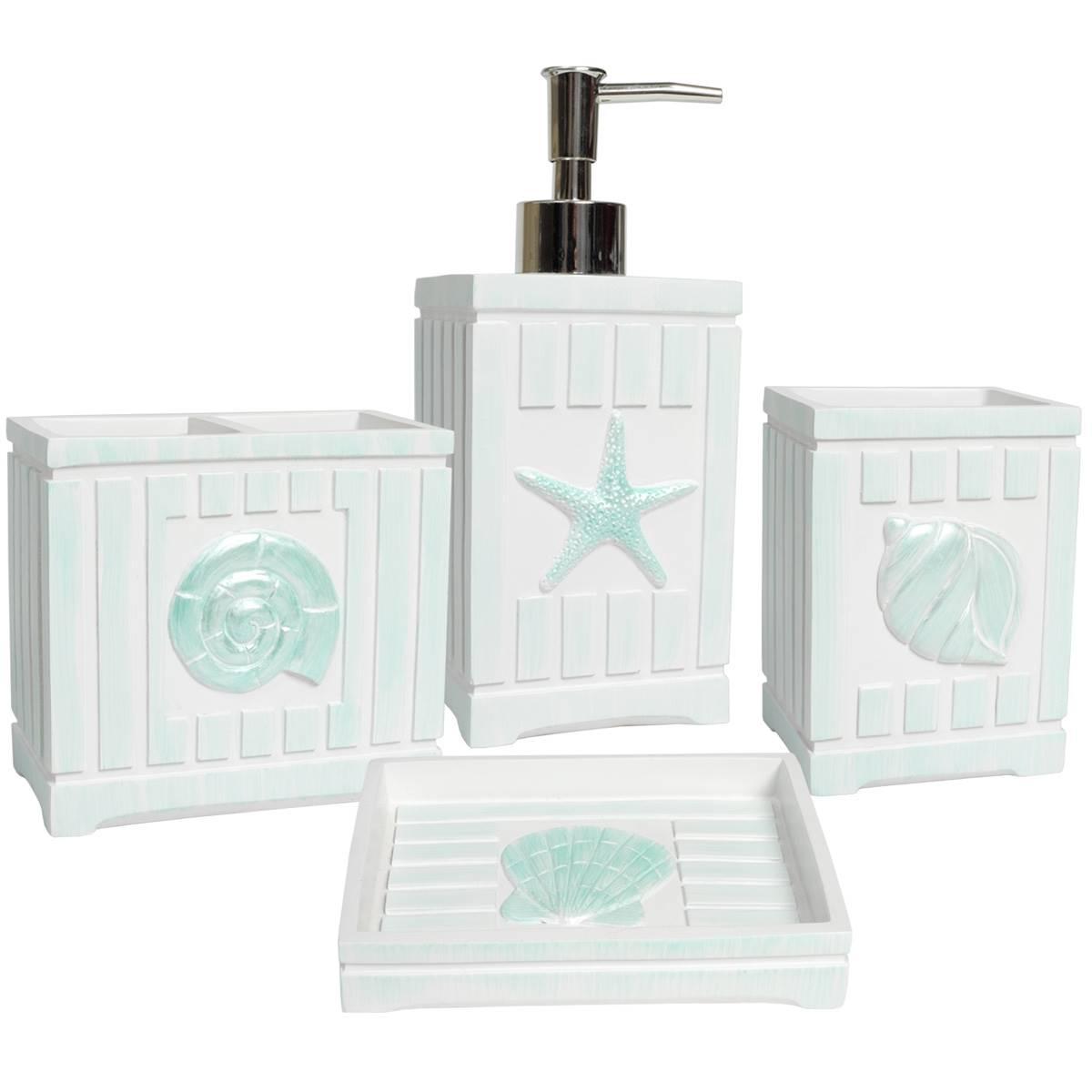 Sweet Home Collection Beach Shells Bath Collection preview