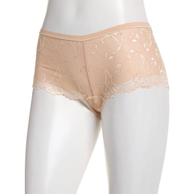 Juniors René Rofé® Red Carpet Ready Boy Leg Panties 191865-WHT