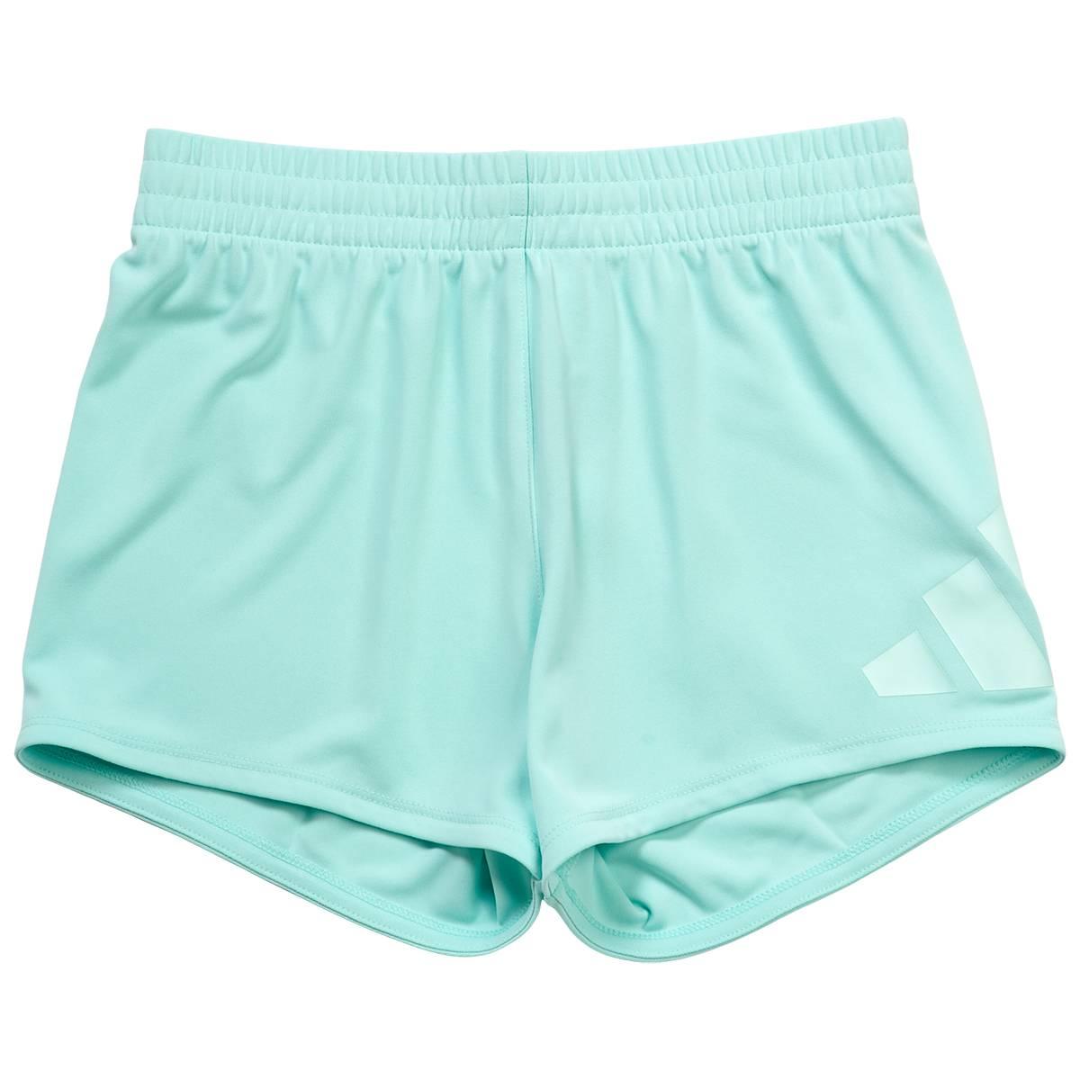 Girls (7-16) adidas(R) No Side Seam Knit Shorts