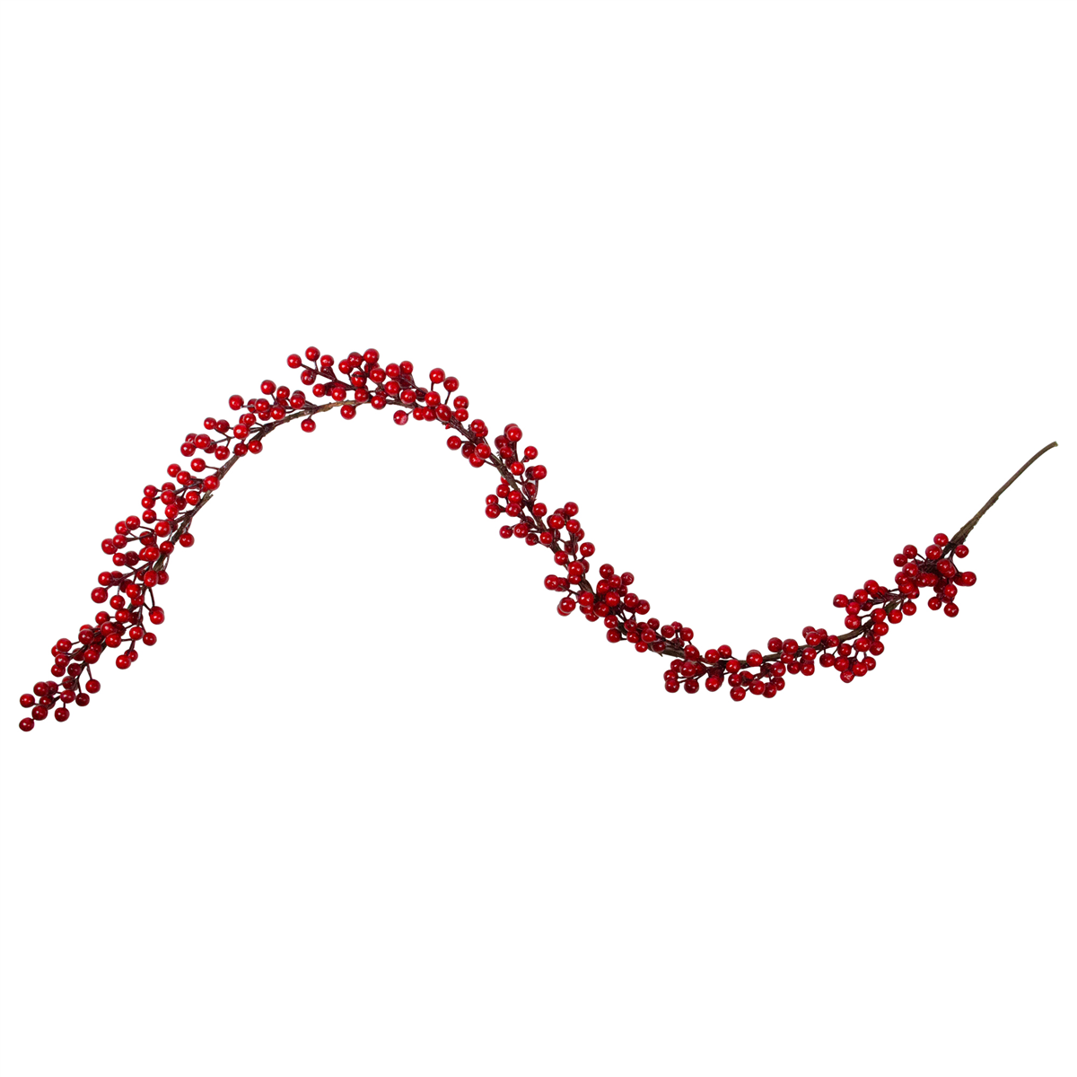 Northlight 5ft. Red Berries Artificial Twig Christmas Garland