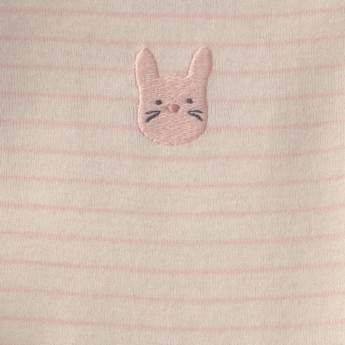 Baby Girl (3-12M) Carter''s Ig Bunny Design 3Pc Set