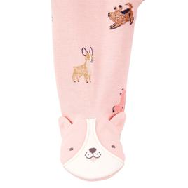 Baby Girl (NB-9M) Carter’s® Dog Foot Art iLock Sleep N Play