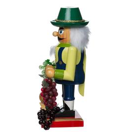 Kurt Adler 10.25in. Wooden Winemaker Nutcracker