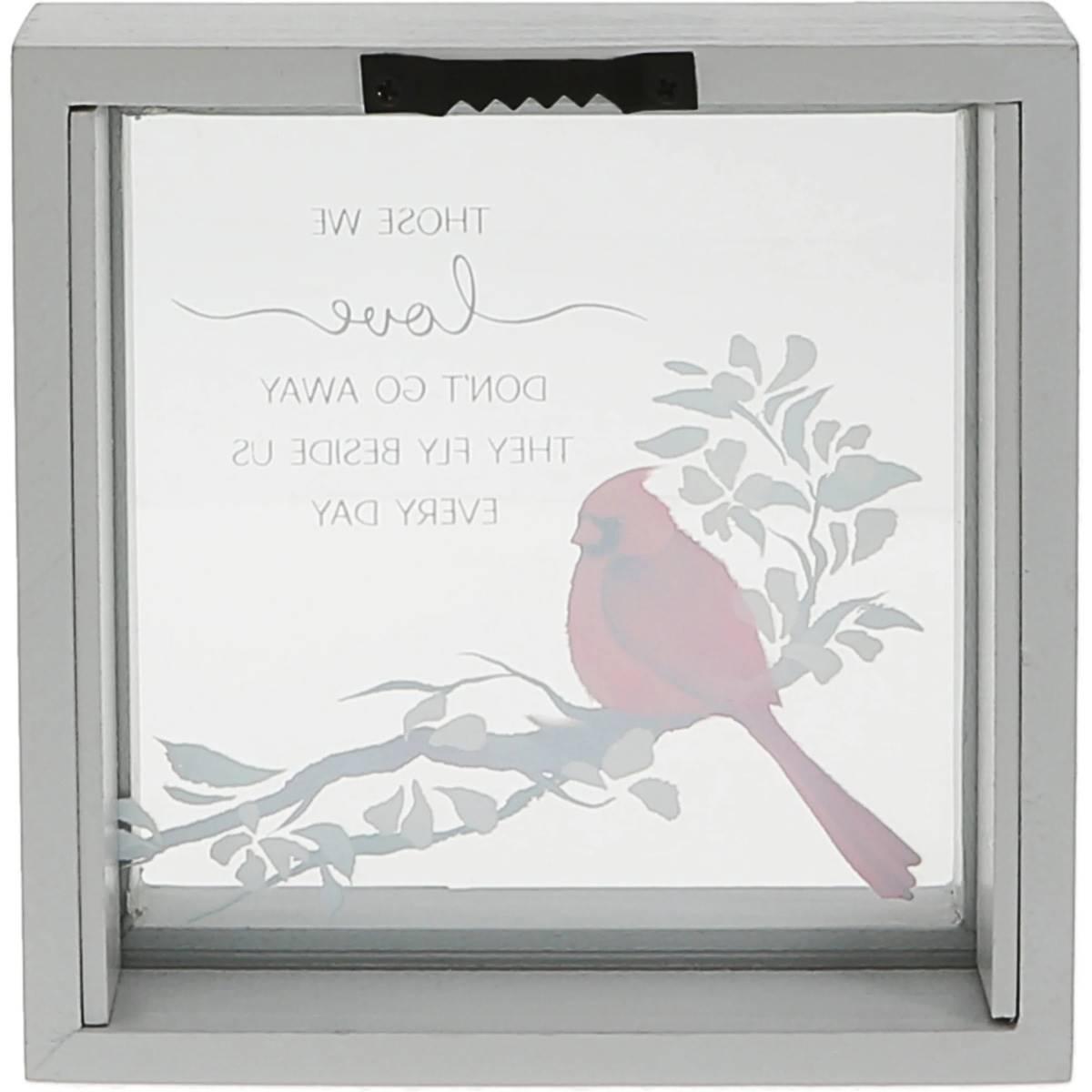 Pavilion Those We Love Glass Plaque