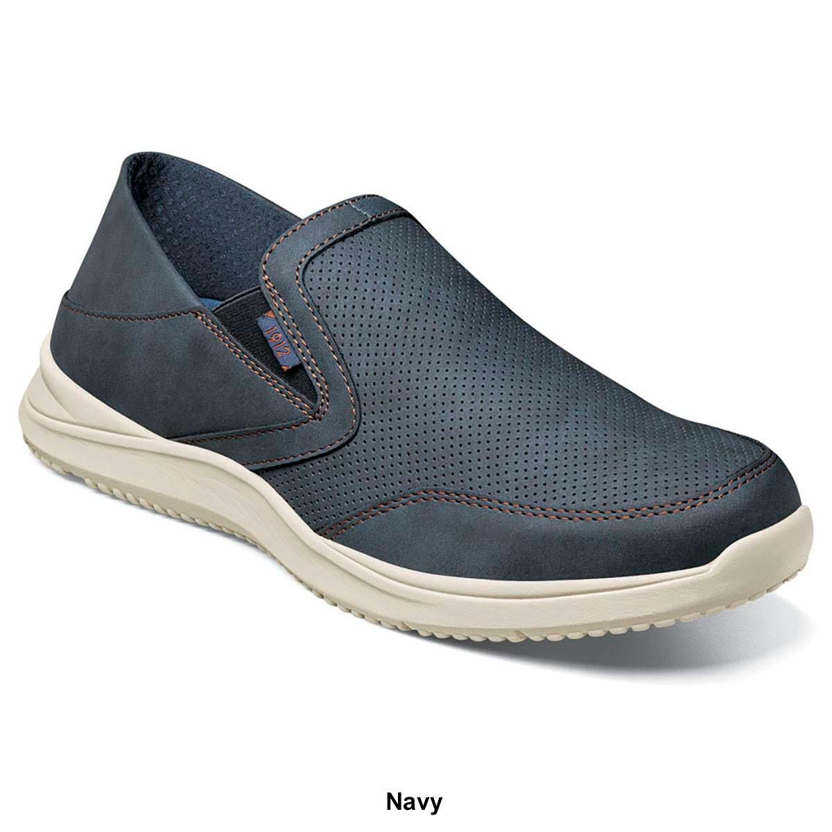 Mens Nunn Bush Conway EZ Slip-On Loafers