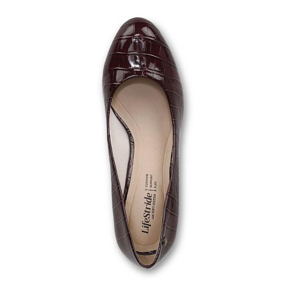 Womens LifeStride Parigi Crocodile Heels
