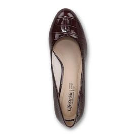 Womens LifeStride Parigi Crocodile Heels