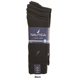 Mens Nautica Dress Socks - Black/Navy