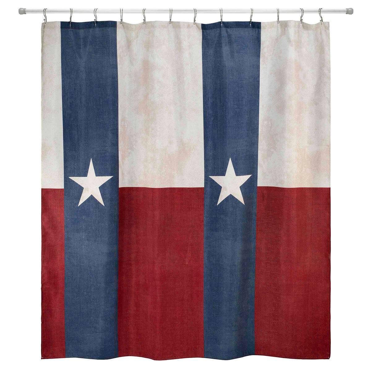 Avanti Texas Flag Shower Curtain