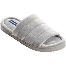 Womens Dr. Scholl''s Quilted Velour Slide Slippers