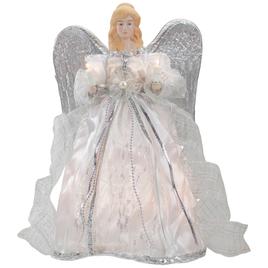 Northlight Seasonal 12in. Angel with Wings Christmas Tree Topper