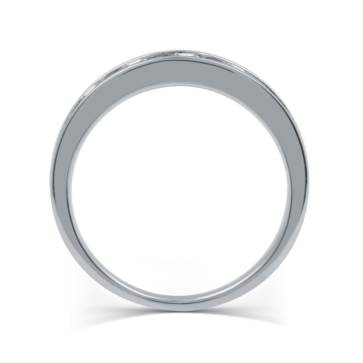Nova Star® 1/3ctw. Lab Grown Diamond & Blue Sapphire Band Ring